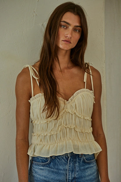 Paloma Ruffle Top