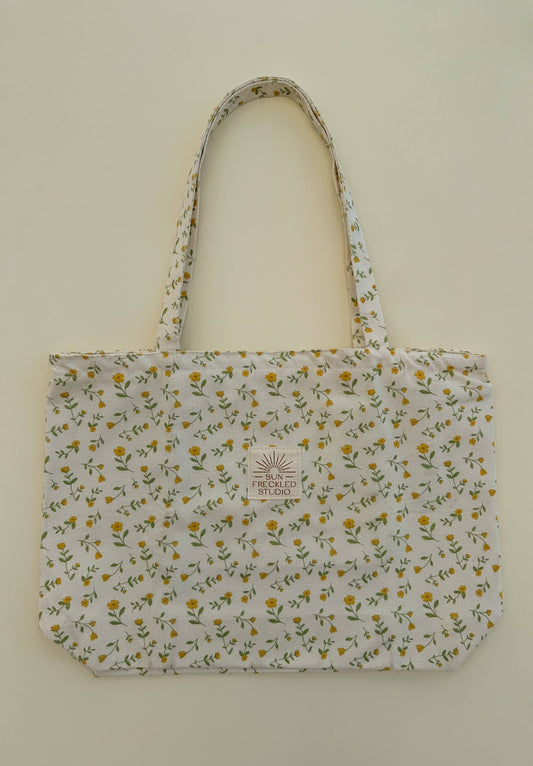 Buttercup Tote Bag: Wide