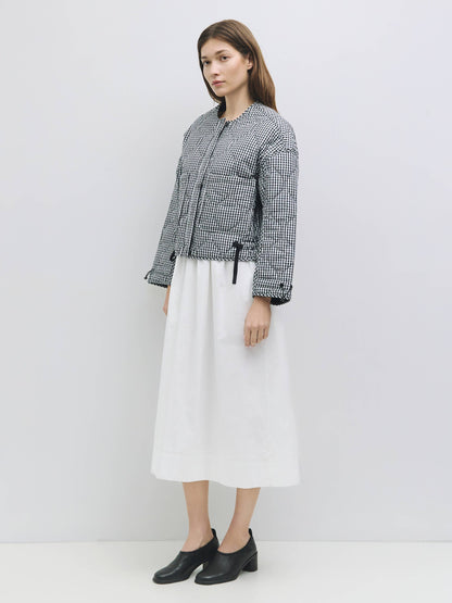 Mocha lane quilted Jacket