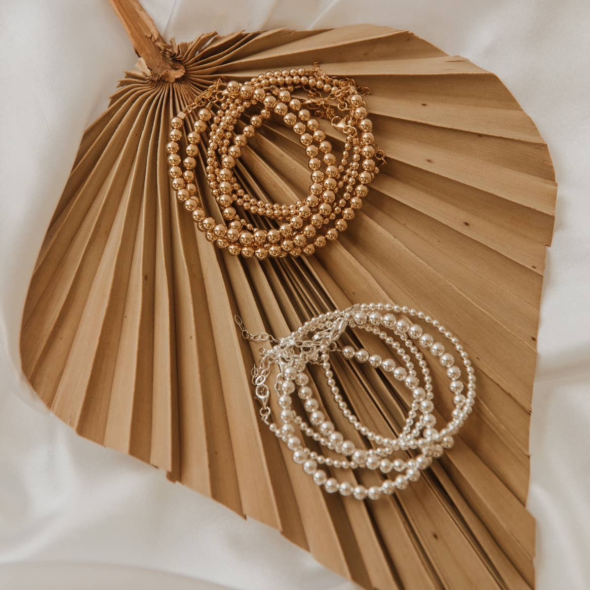 Gold Filled Luxe Beaded Bracelet: 3MM