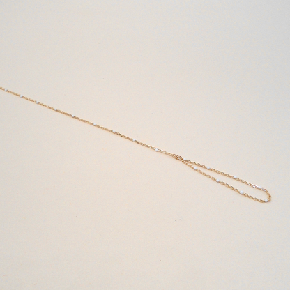 Enamel Hand Chain: Blue