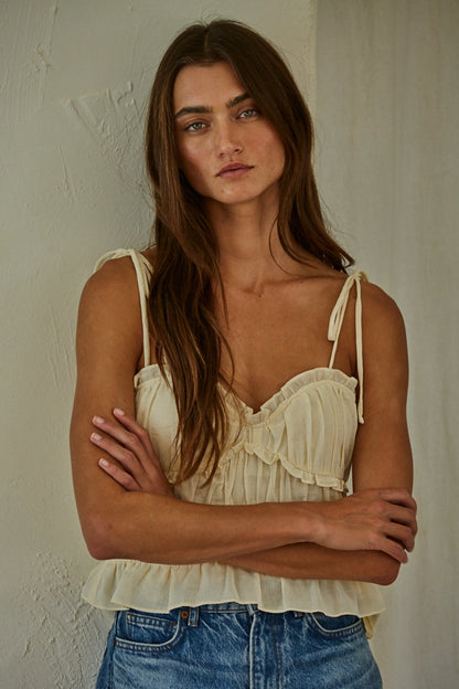 Paloma Ruffle Top