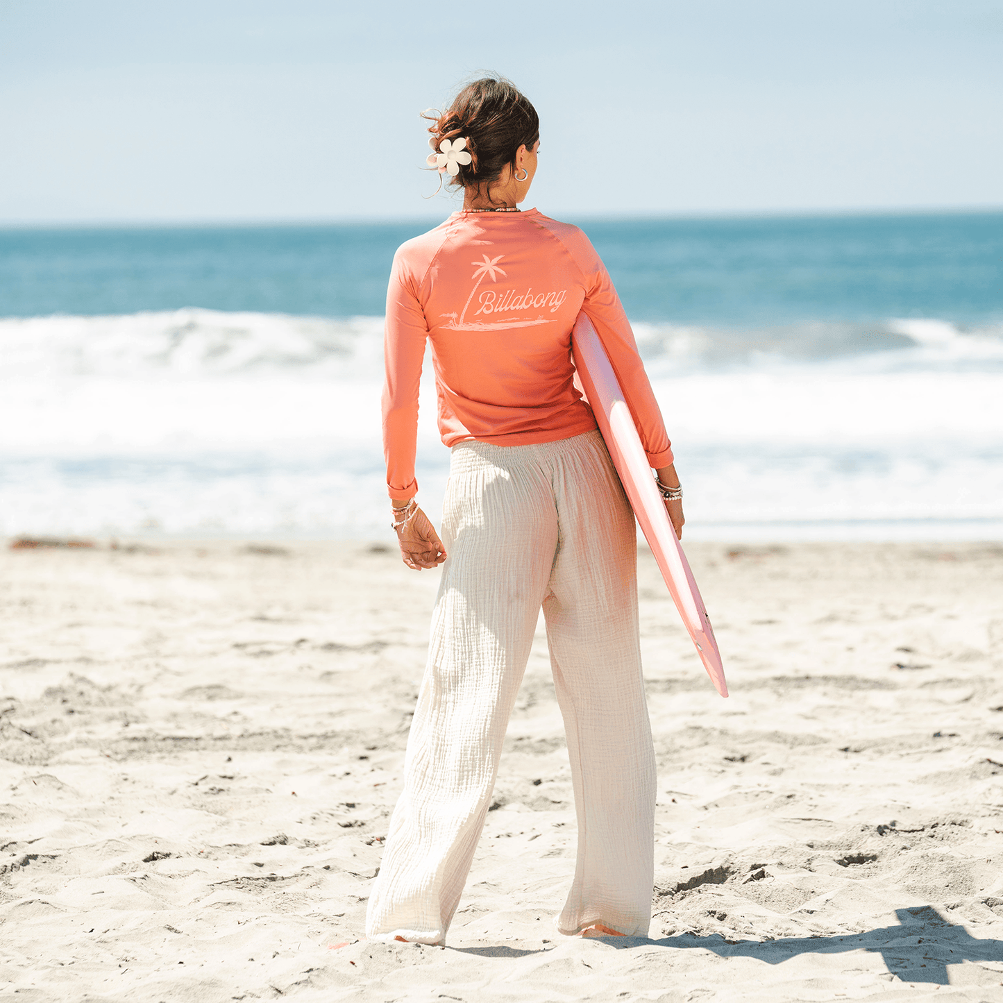 Palm Cabana Cotton Pants