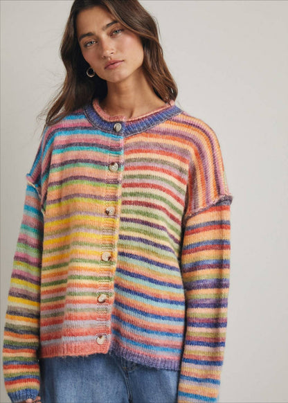 PRE-ORDER SHIPS MAY Berry Swirl Cardigan