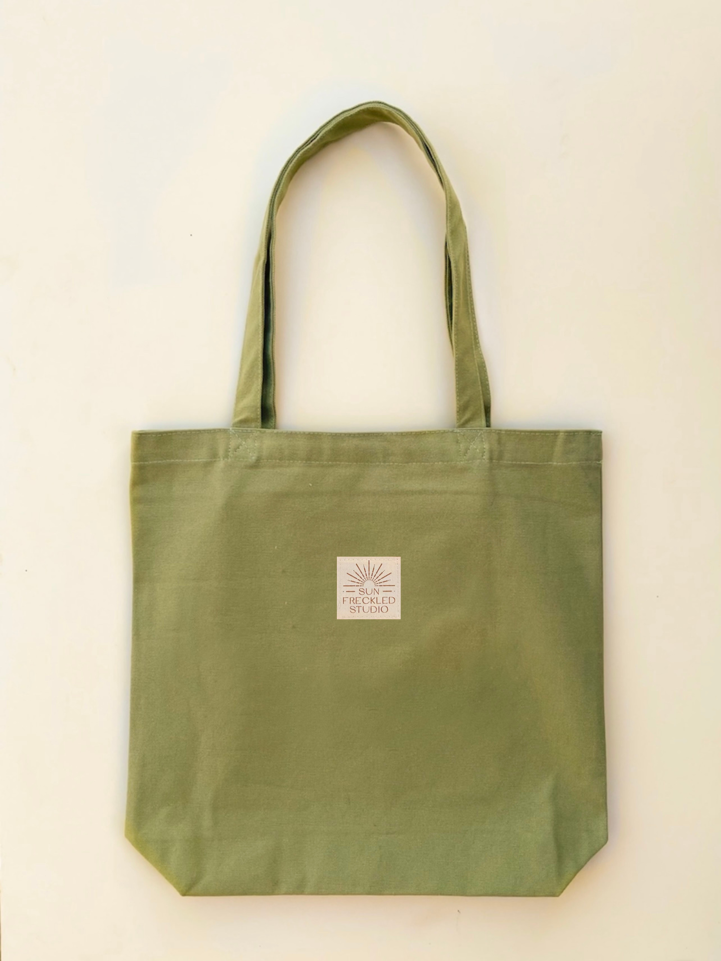 Sage Minimalist Tote Bag