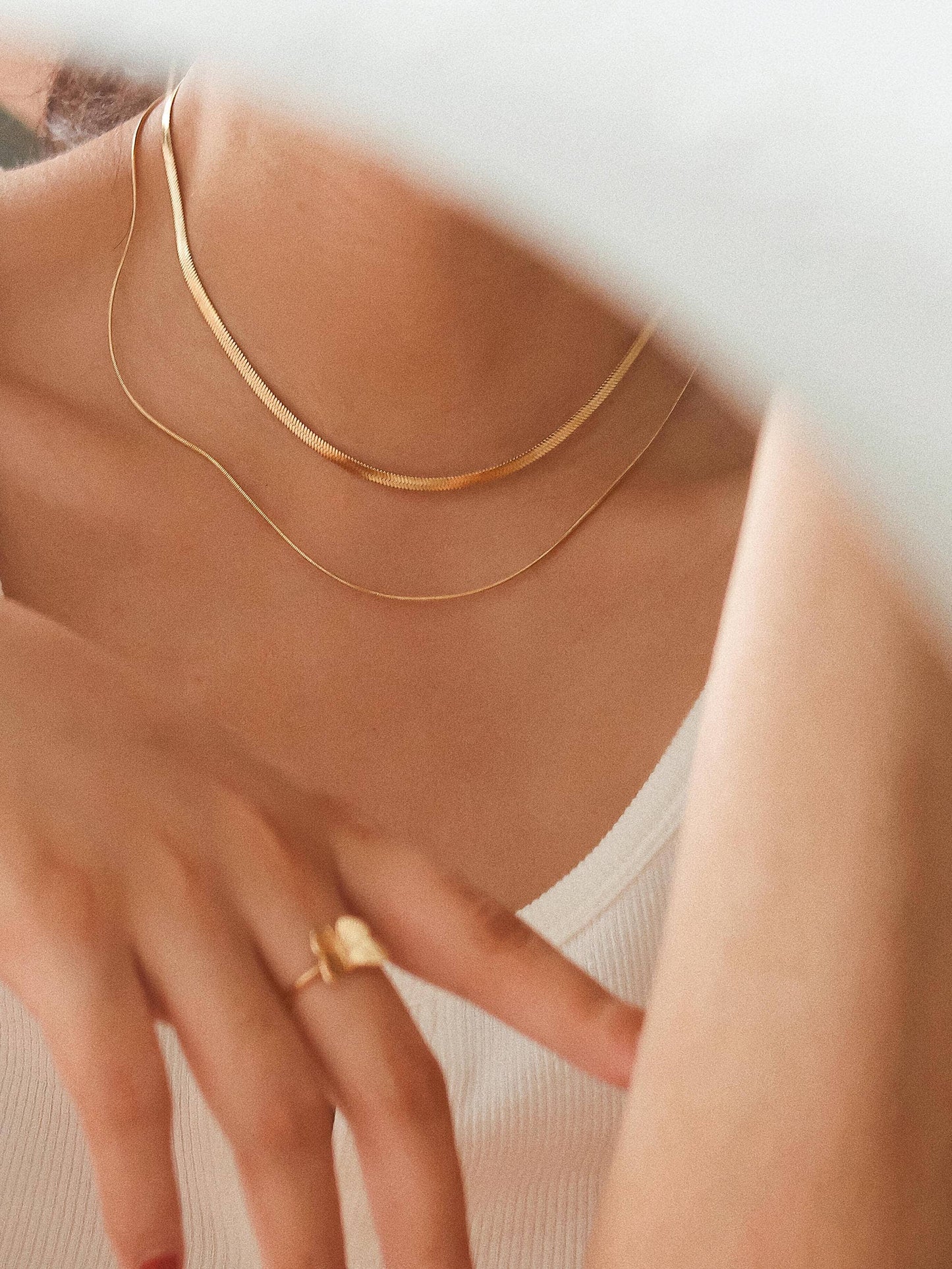Liquid Gold Necklace-PREORDER
