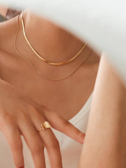 Liquid Gold Necklace-PREORDER