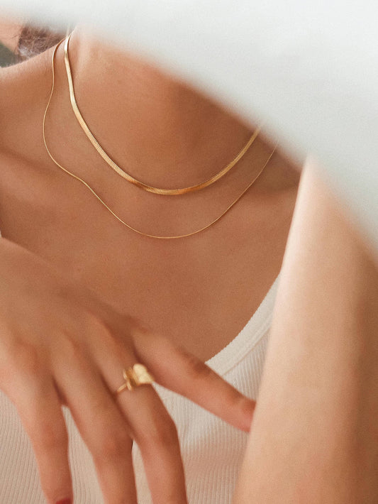 Liquid Gold Necklace-PREORDER
