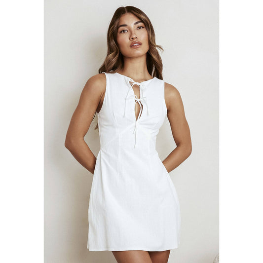 Camila Keyhole Mini Dress